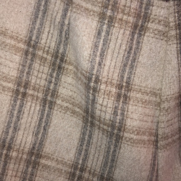 Entro Wool plaid skort front skirt back shorts size small - Picture 4 of 4